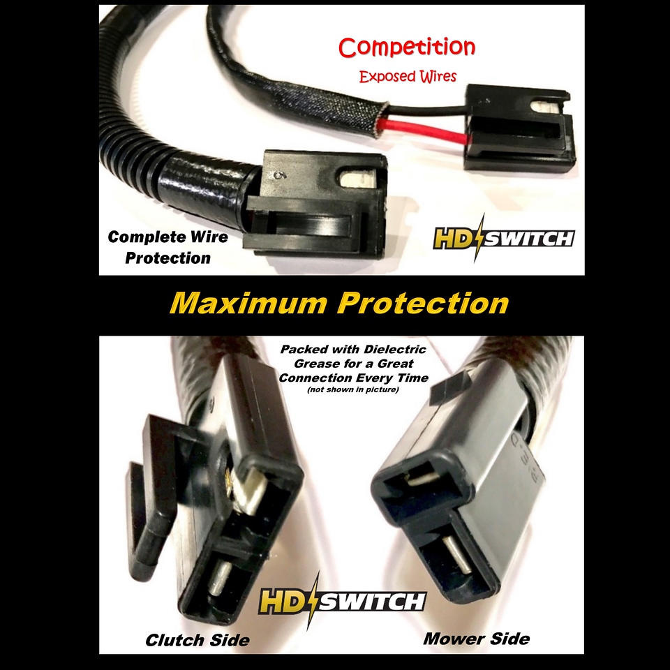 Grasshopper PTO Clutch Harness Electric PTO Clutch Wire Harness - Foto 4